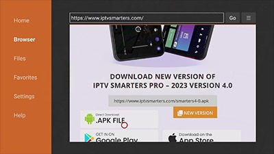 Downloader: introduce el código 250931